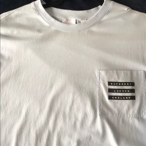 Size large mens burbury t shirt